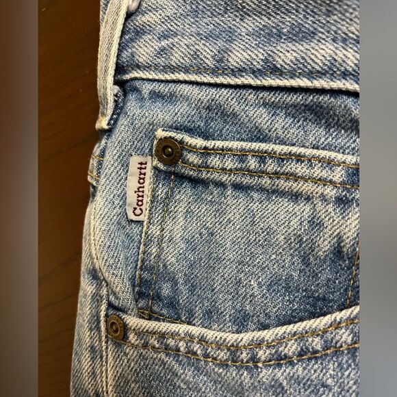 VTG Carhartt Men's Traditional Fit Blue Wash Jeans B18 STW 36 x 30 - Picture 4 of 11
